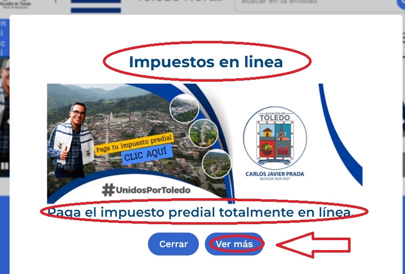 Pago impuesto predial Toledo