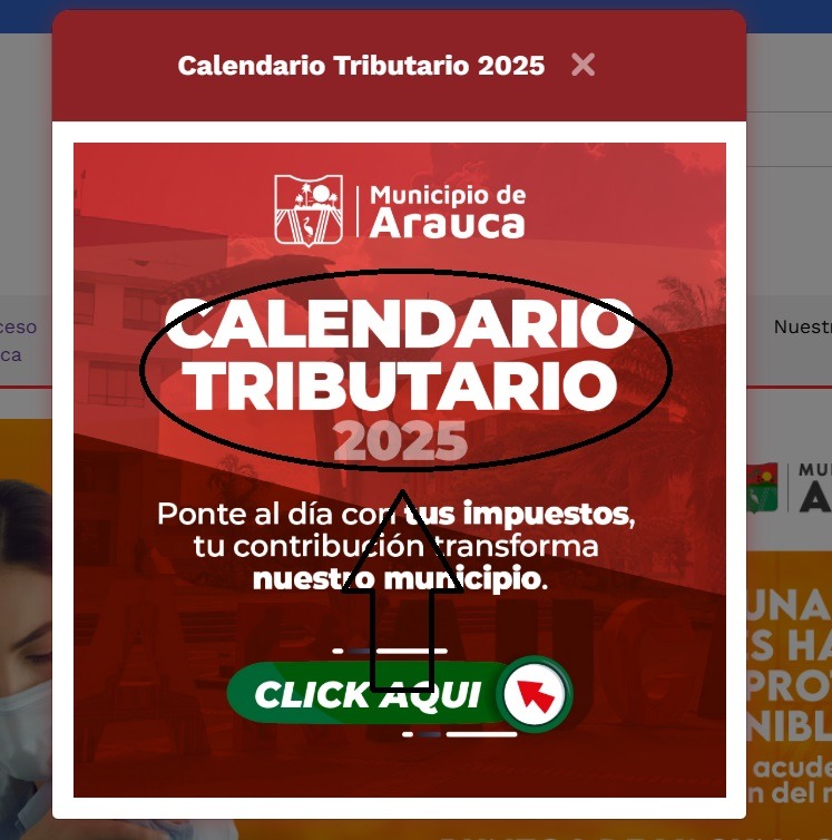calendario tributario arauca